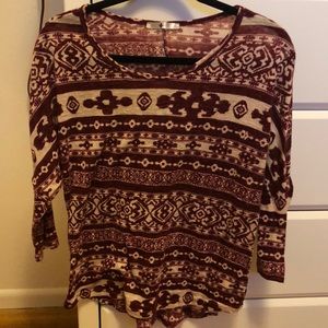 Boho Aztec Top